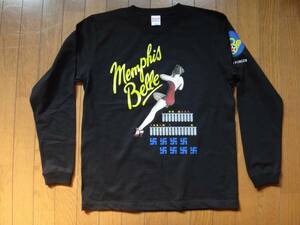 フライトジャケット風 ロングTシャツ メンフィスベル MemphisBelle 　　　　03
