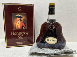 【KIM-2123】【1円～】Hennessy XO 金キャップ コニャック ウィスキー 700ml 40% 未開栓