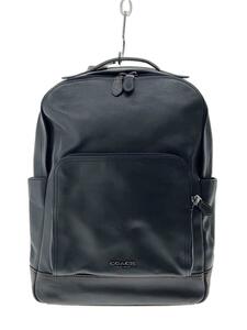 COACH◆リュック/レザー/BLK/F37599