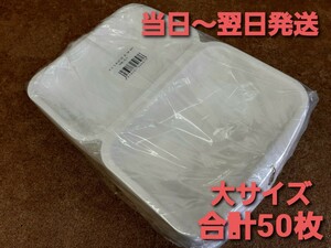 ■新品&未開封■さとうきびフードパック大 　テイクアウト　紙容器　イベント　キッチンカー　環境　50枚