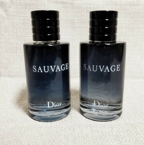 ディオール 香水 SAUVAGE ソバージュ オードトワレ 100ml　おまとめ2点