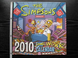 The Simpsons 2010 FAN CALENDAR by Matt Groening アニメ ザ・シンプソンズ カレンダー