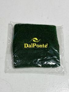 ダウポンチ dalponte 緑 グリーン フットサル サッカー リストバンド 未使用 未開封