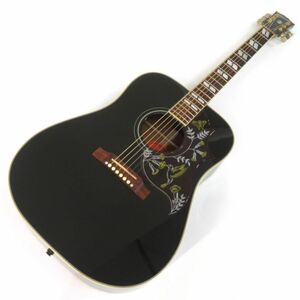 091s☆Gibson Custom Shop ギブソン Hummingbird Ebony エボニー 2014年製 エレアコ エレクトリック・アコースティックギター ※中古