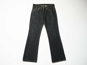 DENIME　ドゥニーム　デニムパンツ　黒　ブラックジーンズ　ブーツカットジーンズ　