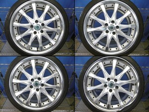 ワーク シュヴァートSC2＋21年製KENDA●19インチ8.5JJ＋35 5穴PCD114.3●225/40R19●タイヤホイール4本●レストアベース●(nW811