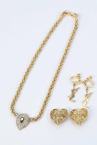 【3点】NINARICCI YSL GIVENCHY ニナリッチ イヴサンローラン ジバンシー イヤリング ネックレス まとめ売り アクセサリー 4294-A