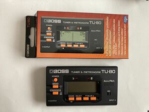 BOSS TU-80 TUNER&METRONOME 中古