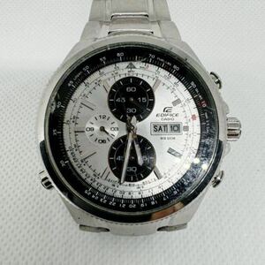 CASIO カシオ FR-506 エディフィス SS クオーツ メンズ 腕時計 不動品