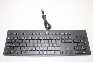 HP純正 HP 803181 291 USB接続 薄型 スリムキーボード 日本語 配列 軽量 有線 USBキーボード