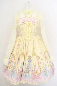 Angelic Pretty / Magic Princessワンピース イエロー O-24-03-15-048-AP-OP-IG-OS