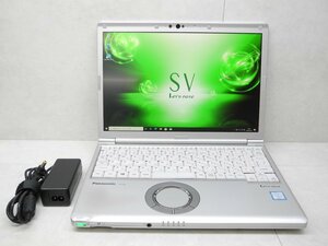 ☆1円☆第8世代☆CF-SV7U12VS☆Core i7 1.90GHz/16GB/SSD256GB/無線/Bluetooth/WAN/カメラ/Office/累積11220☆高解像度/DtoD領域☆