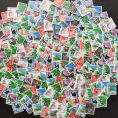 使用済み日本切手　普通切手　様々な鳥　200枚