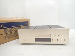 TEAC VRDSメカニズム CDプレーヤー VRDS-25XS ジャンク品 元箱付き ティアック ▽ 6DC87-63