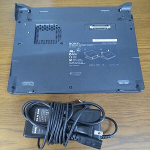 ソニー　PCGA-DSM5 CD-RW/DVD DOCKING STATION VAIOノートパソコン　ドッキング　ステーション　ジャンク品