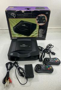 SNK NEOGEO-CD ネオジオCD ゲーム機 コントローラー 箱付き ジャンク 