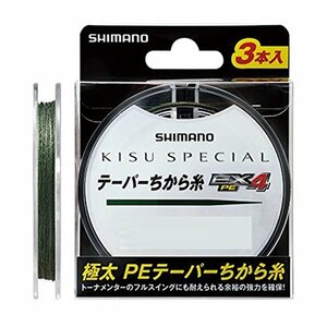 シマノ(SHIMANO) ライン キススペシャル テーパーちから糸 EX4PE 0.4-7号 PL-N14Q 釣り糸