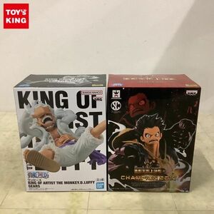 1円〜 未開封 ONE PIECE SCultures BIG 造形王頂上決戦SPECIAL モンキー・D・ルフィ ギア4 KING OF ARTIST モンキー・D・ルフィ ギア5