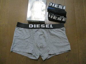 ☆DIESEL/ディーゼル☆未使用 BOXER TRUNK UMBX-DAMIENTHREEPACK 3PACK ボクサーパンツ 3枚セット サイズ：M ストレッチ コットン 