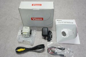 [SK][G130860] 美品 Vixen ビクセン Vixen ビクセン MTV-73S85HN カラーCCDカメラ 天体望遠鏡 元箱、ACアダプター、取扱説明書等