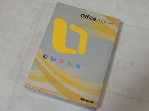 A-03700●Microsoft Office Mac 2008 日本語版