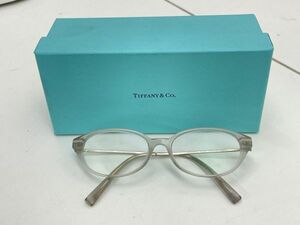 Y320-N36-1601 Tiffany ティファニー メガネ 眼鏡 8250 52□16 140 グレー 現状品②