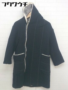 ◇ B ベータ ジップアップ 長袖 ジャケット コート サイズ9 ブラック レディース