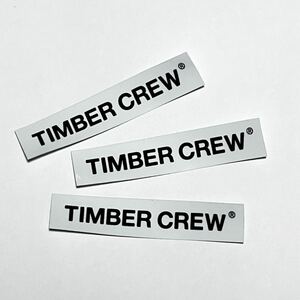【非売品】TIMBER CREW ステッカー（大）3枚セット 平林奈緒美