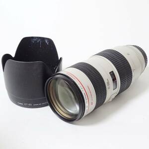キヤノン EF 70-200mm 1:2.8 L カメラレンズ 使用感有 Canon 動作未確認 ジャンク品 60サイズ発送 KK-2690981-233-mrrz
