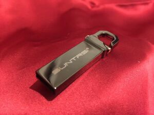 Suntrsi USB フラッシュドライブ 32ギガバイト メタルペンドライブ 高速スティック スタイリッシュ シルバー
