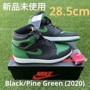 【新品未使用】Nike AirJordan1 Retro High OG 28.5cm 555088-030 ナイキ エアジョーダン1 レトロ ハイ OG ブラック/パイングリーン (2020)