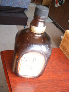 送料無料　 スコッチウイスキー 空き瓶　当時物　オールドパー