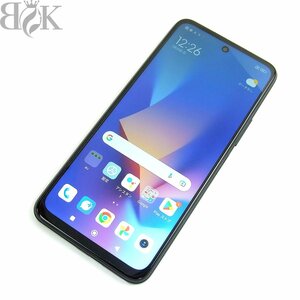 外観極美品 au レッドミー Redmi Note 10 JE XIG02 64GB グラファイトグレー 判定○ 〓