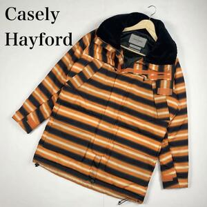 日本製 ケイスリーヘイフォード Casely-Hayford アウター ステンカラーコート 34 オレンジブラック ジャケット メンズ ブランド アウター 