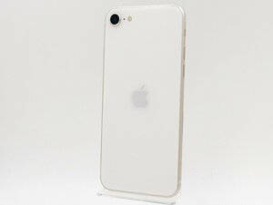 ◇ジャンク【au/Apple】iPhone SE 第3世代 64GB SIMフリー MMYD3J/A スマートフォン スターライト