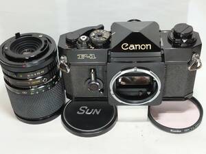 ★美品（レンズセット）/動作確認済★ Canon キャノン 旧 F-1 前期ボディー+ 28-80mm f3.5-4.5 キャノンの誇る歴史的名機 旧F-1！！#2454