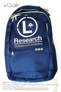 LRG (エルアールジー) バックパック リュック L-TRAIN Backpack Navy