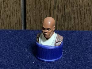 F◎【売切セール】MACE WINDU　HEAD STAR WARS　スターウォーズ　ボトルキャップコレクション　ペプシ