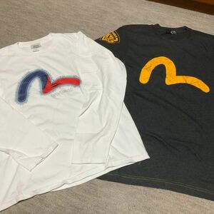 エヴィスTシャツ、ロングTシャツ２枚セット、Mサイズ、