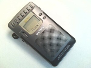 SONY ソニー　FM/AMラジオ　SRF-SX250RV　日本製★ジャンク