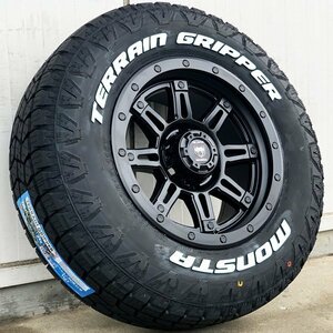 展示品 ナット付 17インチ タイヤホイールセット 265/70R17 ハイラックス GUN125 サーフ プラド FJクルーザー ハマー H3 シルバラード