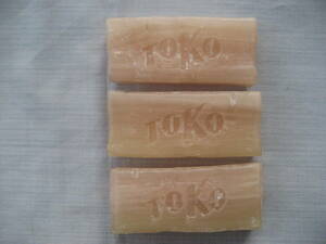 TOKO トコ　スキー用 固形ワックス　3個