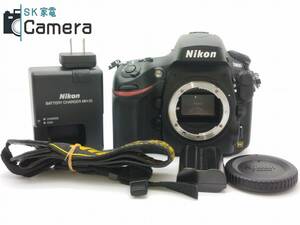 Nikon D800 電池 充電器 ストラップ 付 ショット数約2800回 ニコン 美品