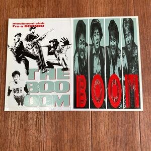 THE BOOM ザ・ブーム ステッカー シール 宮沢和史