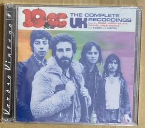 CD★10CC 「THE COMPLETE UK RECORDINGS」　2枚組、未開封