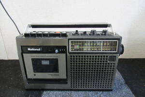 棚９.B1296 National ナショナル ラジカセ RQ-535 ラジオ 現状品 