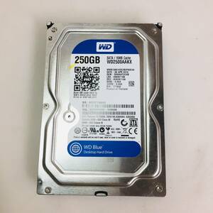 □10849時間 WesternDigital Seagate WD Blue WD2500AAKX 3.5インチHDD 『正常判定』 250GB