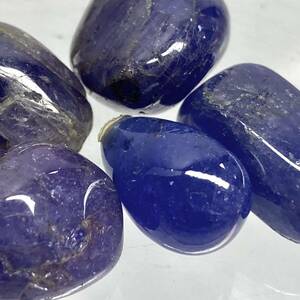 (天然タンザナイト5点おまとめ52.5ct)m ルース 裸石 宝石 ジュエリー jewerly tanzanite ②