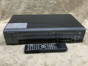 5-17-100 DXアンテナ DX BROADTEC VHSビデオ一体型DVDレコーダー MODEL DXR160V ビデオ/DVDレコーダー(通電OK)