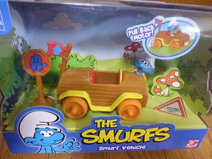 THE SMURFS スマーフ・ビークル ミニカー アメ雑 プルバックカー アメリカ雑貨　おもちゃ